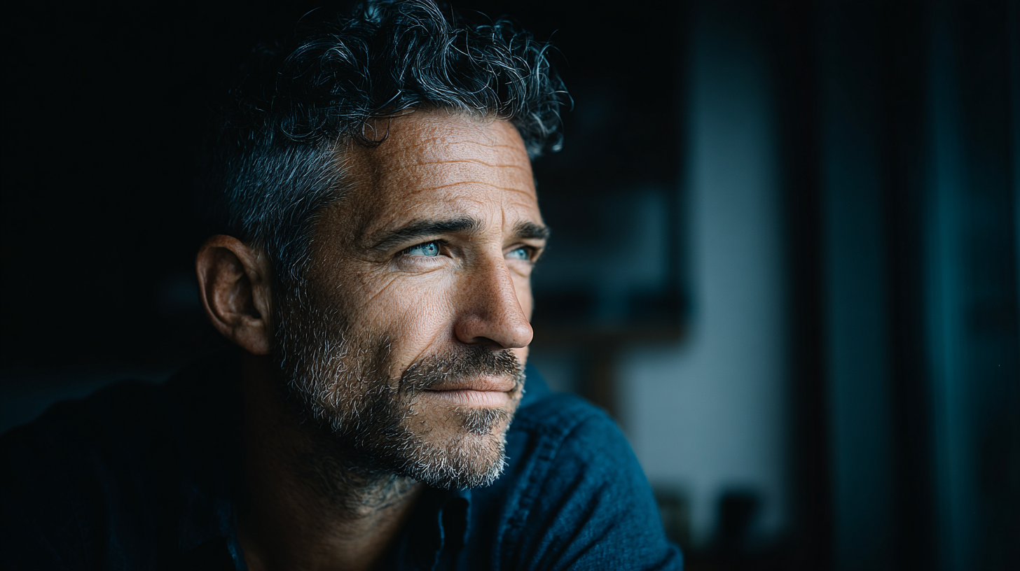 Bărbat productiv la birou